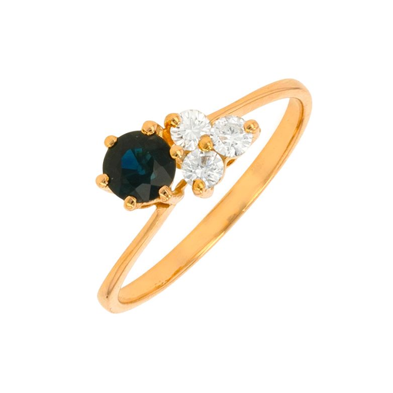 Acheter Bague saphir 0.25 carat et diamants 0.18 carat or jaune 1.62g Comme neuf - 680,00 € Bague saphir 0.25 carat et diamants 0.18 carat or jaune 1.62g Comme neuf - reconditionné disponible sur Gemme Les Bijoux